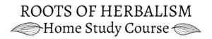 Roots of Herbalism Home Study Course 2 Roots Home Study Logo2 BLK